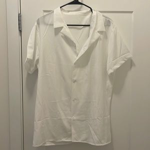Men’s Large White Button Down